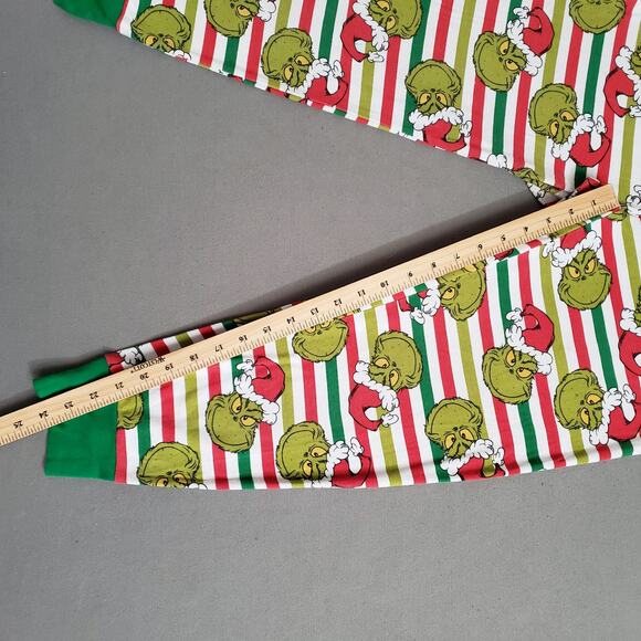 Dr. Seuss The Grinch PJ Set Women's Medium for Christmas Morning Naughty Nice - Picture 10 of 12